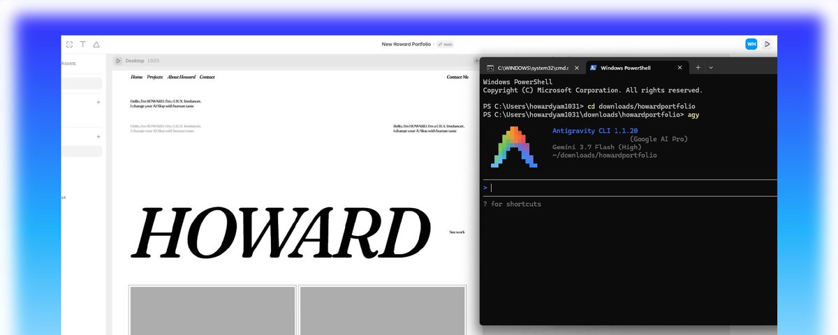How I Turn Framer Designs into Clean Running Code Using Google Antigravity CLI