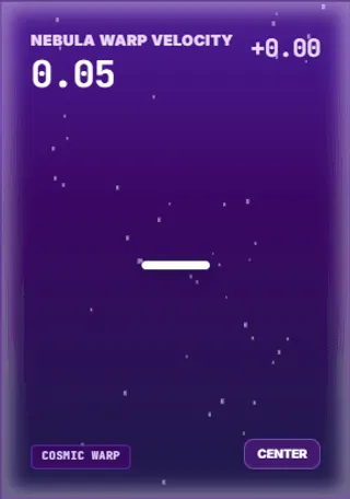 Slider Showcase - Nebula hover showcase